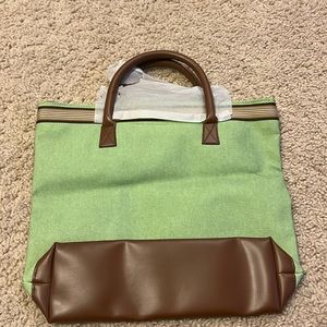 Green Mini Tote Bag